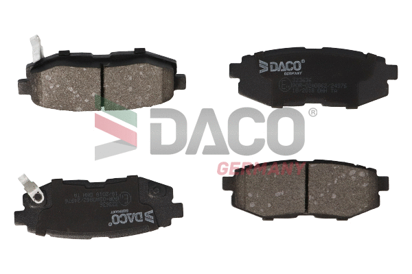 Brake Pad Set, disc brake (323636)