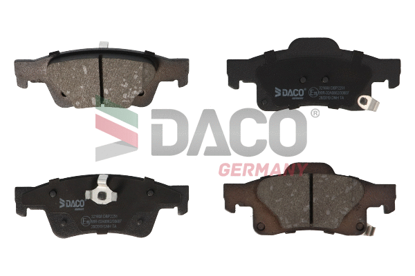 Brake Pad Set, disc brake (321608)