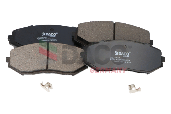 Brake Pad Set, disc brake (325221)