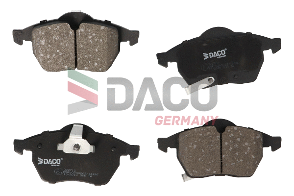 Brake Pad Set, disc brake (322712)