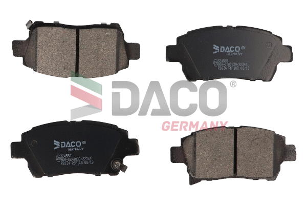 Brake Pad Set, disc brake (324558)