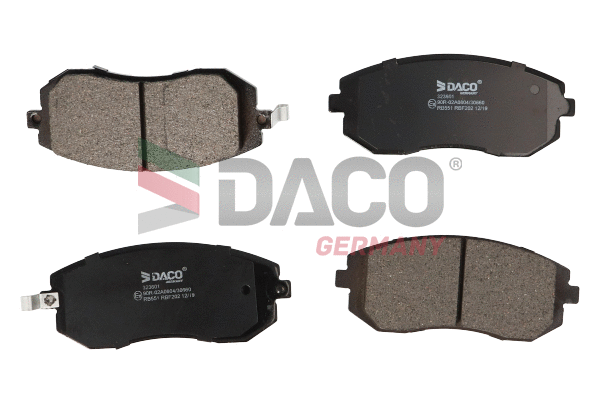 Brake Pad Set, disc brake (323601)