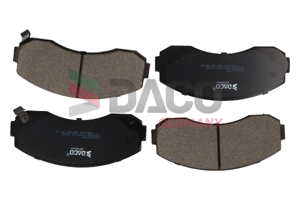 Brake Pad Set, disc brake (321704)