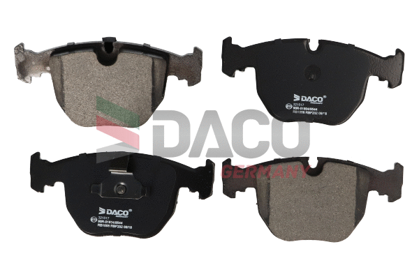 Brake Pad Set, disc brake (321517)