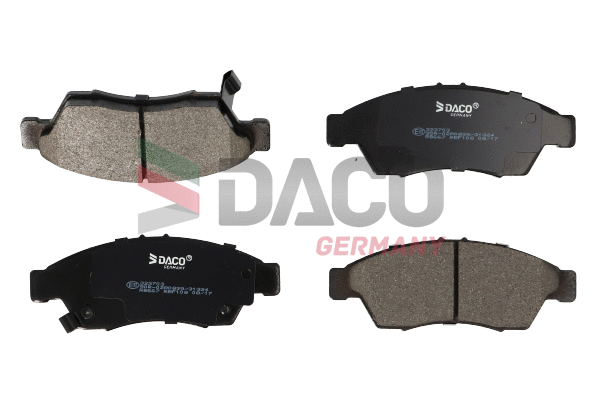 Brake Pad Set, disc brake (323703)