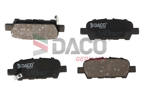 Brake Pad Set, disc brake (322642)