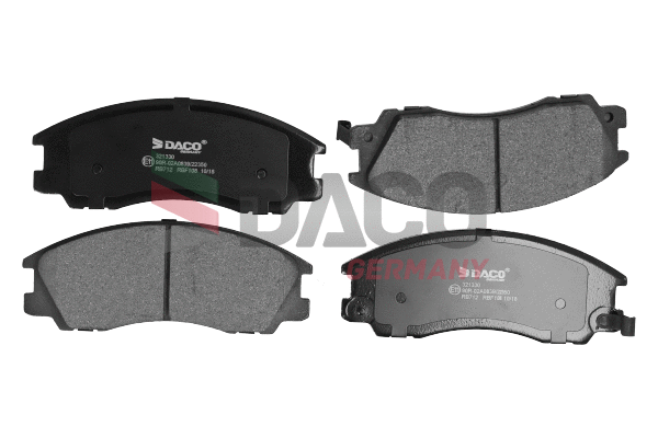 Brake Pad Set, disc brake (321330)