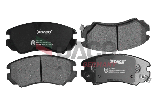 Brake Pad Set, disc brake (321303)