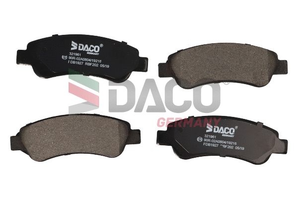 Brake Pad Set, disc brake (321961)