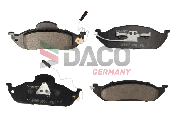 Brake Pad Set, disc brake (322330)