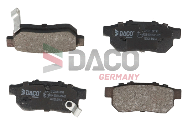 Brake Pad Set, disc brake (321231)