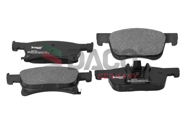 Brake Pad Set, disc brake (322722)