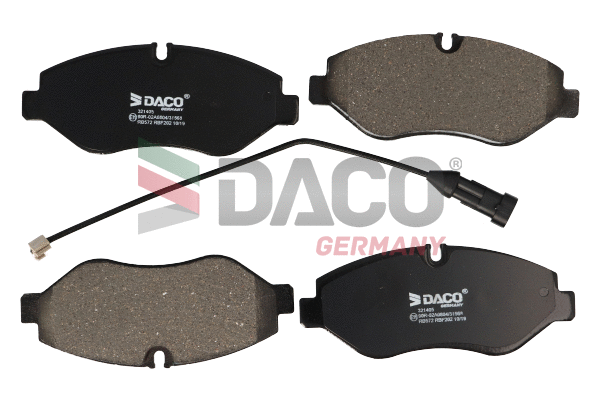 Brake Pad Set, disc brake (321405)