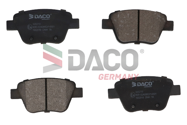 Brake Pad Set, disc brake (320213)