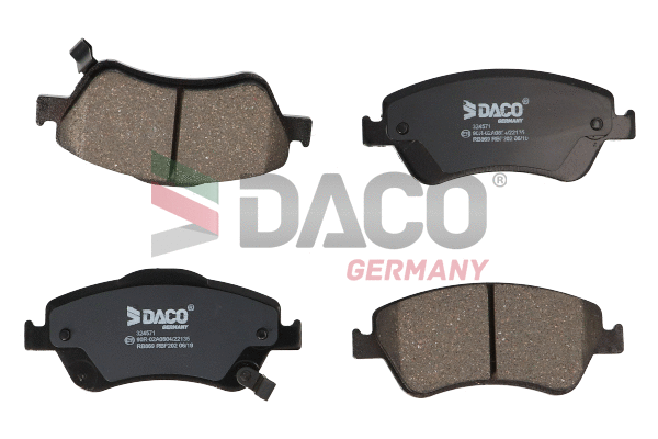 Brake Pad Set, disc brake (324571)