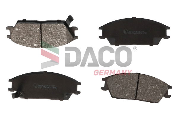 Brake Pad Set, disc brake (323424)