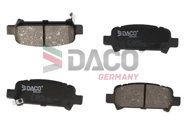 Brake Pad Set, disc brake (323602)