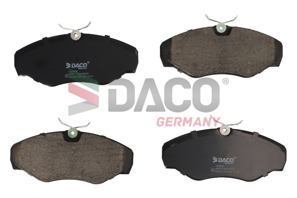 Brake Pad Set, disc brake (323626)