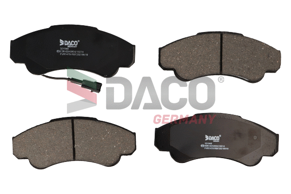 Brake Pad Set, disc brake (321948)