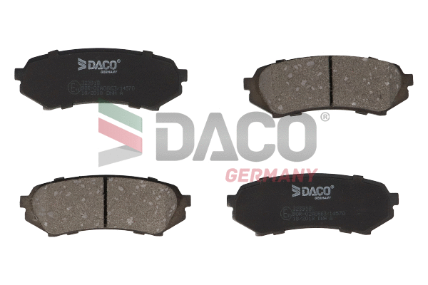 Brake Pad Set, disc brake (323918)