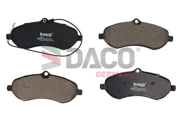 Brake Pad Set, disc brake (320607)