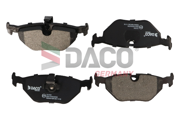 Brake Pad Set, disc brake (321520)