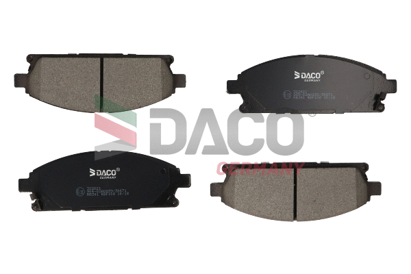Brake Pad Set, disc brake (322621)