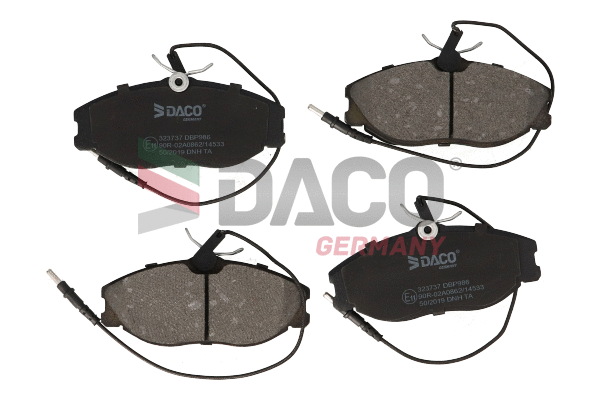 Brake Pad Set, disc brake (323737)