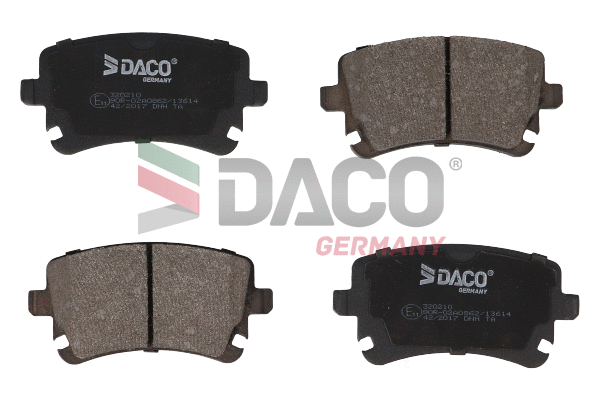 Brake Pad Set, disc brake (320210)
