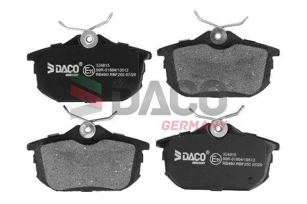 Brake Pad Set, disc brake (324815)