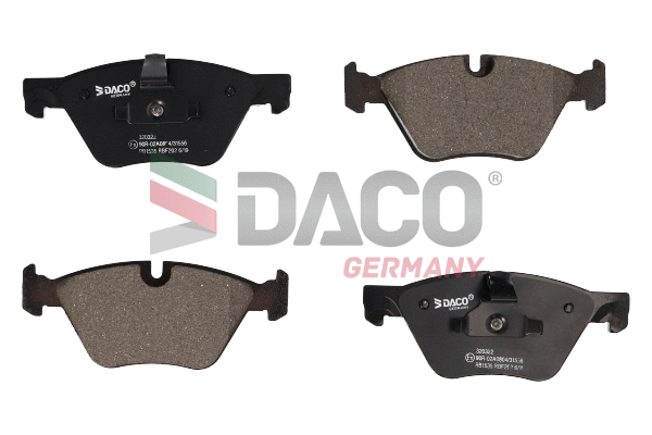 Brake Pad Set, disc brake (320322)