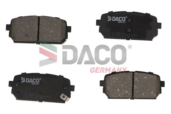 Brake Pad Set, disc brake (321723)