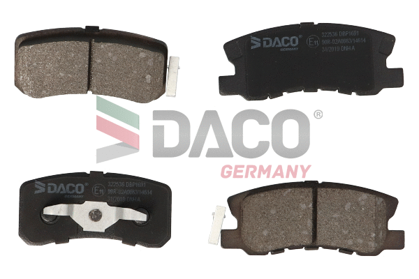 Brake Pad Set, disc brake (322536)