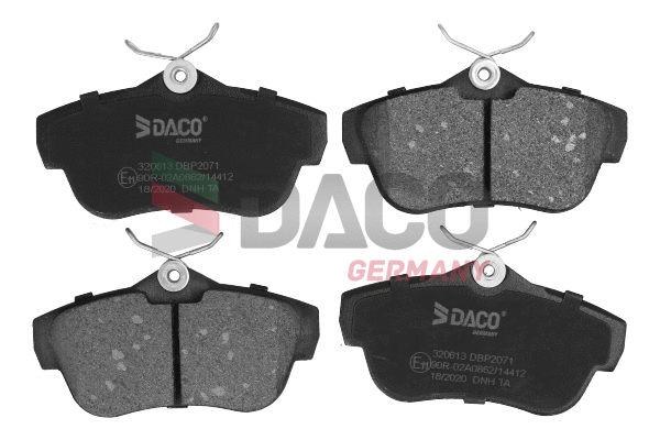 Brake Pad Set, disc brake (320613)