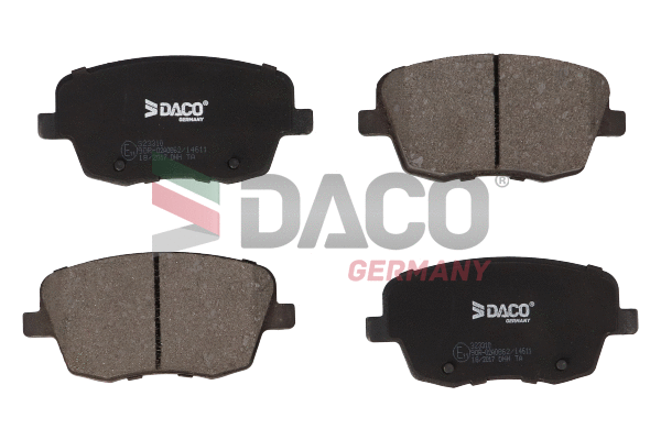 Brake Pad Set, disc brake (323310)