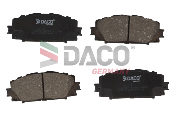Brake Pad Set, disc brake (322016)