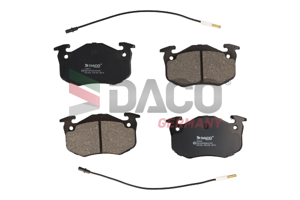 Brake Pad Set, disc brake (323924)