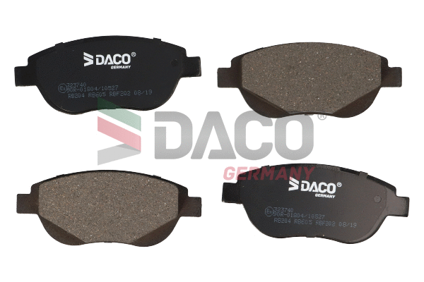 Brake Pad Set, disc brake (323740)