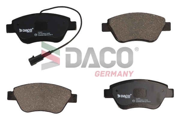 Brake Pad Set, disc brake (320903)