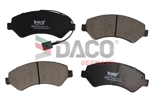 Brake Pad Set, disc brake (321962)