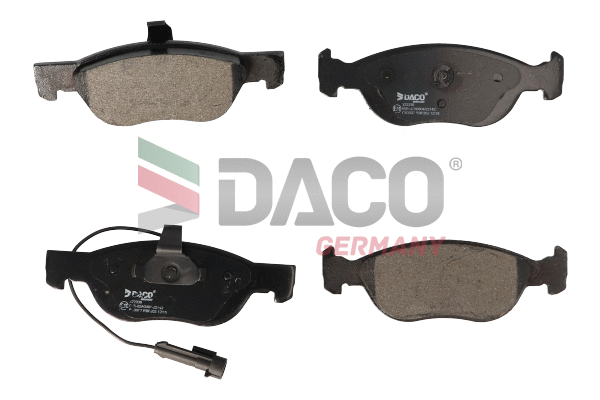 Brake Pad Set, disc brake (322338)