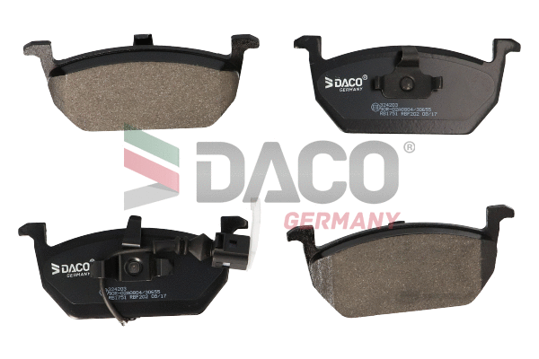 Brake Pad Set, disc brake (324203)