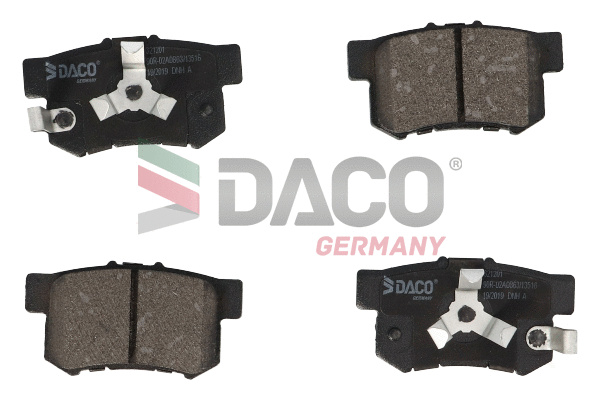 Brake Pad Set, disc brake (321201)