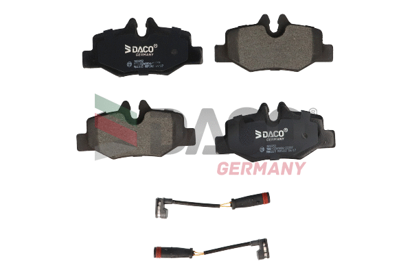 Brake Pad Set, disc brake (323352)