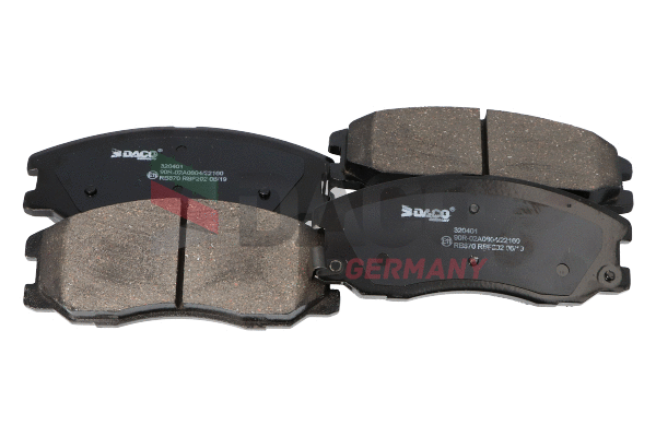 Brake Pad Set, disc brake (320401)