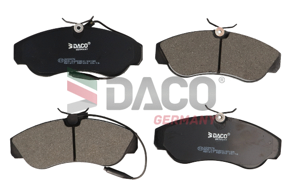 Brake Pad Set, disc brake (329975)