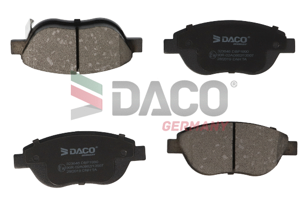 Brake Pad Set, disc brake (323646)