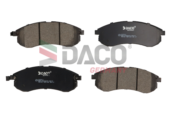 Brake Pad Set, disc brake (322512)