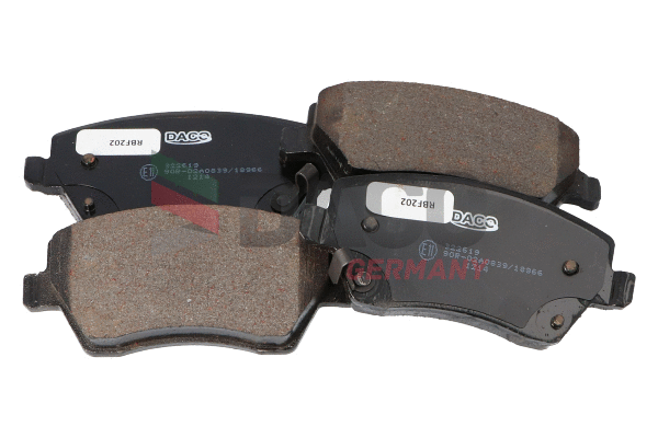 Brake Pad Set, disc brake (322619)
