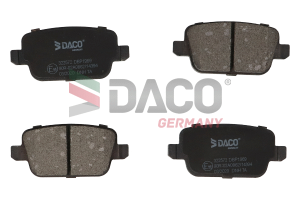 Brake Pad Set, disc brake (322572)